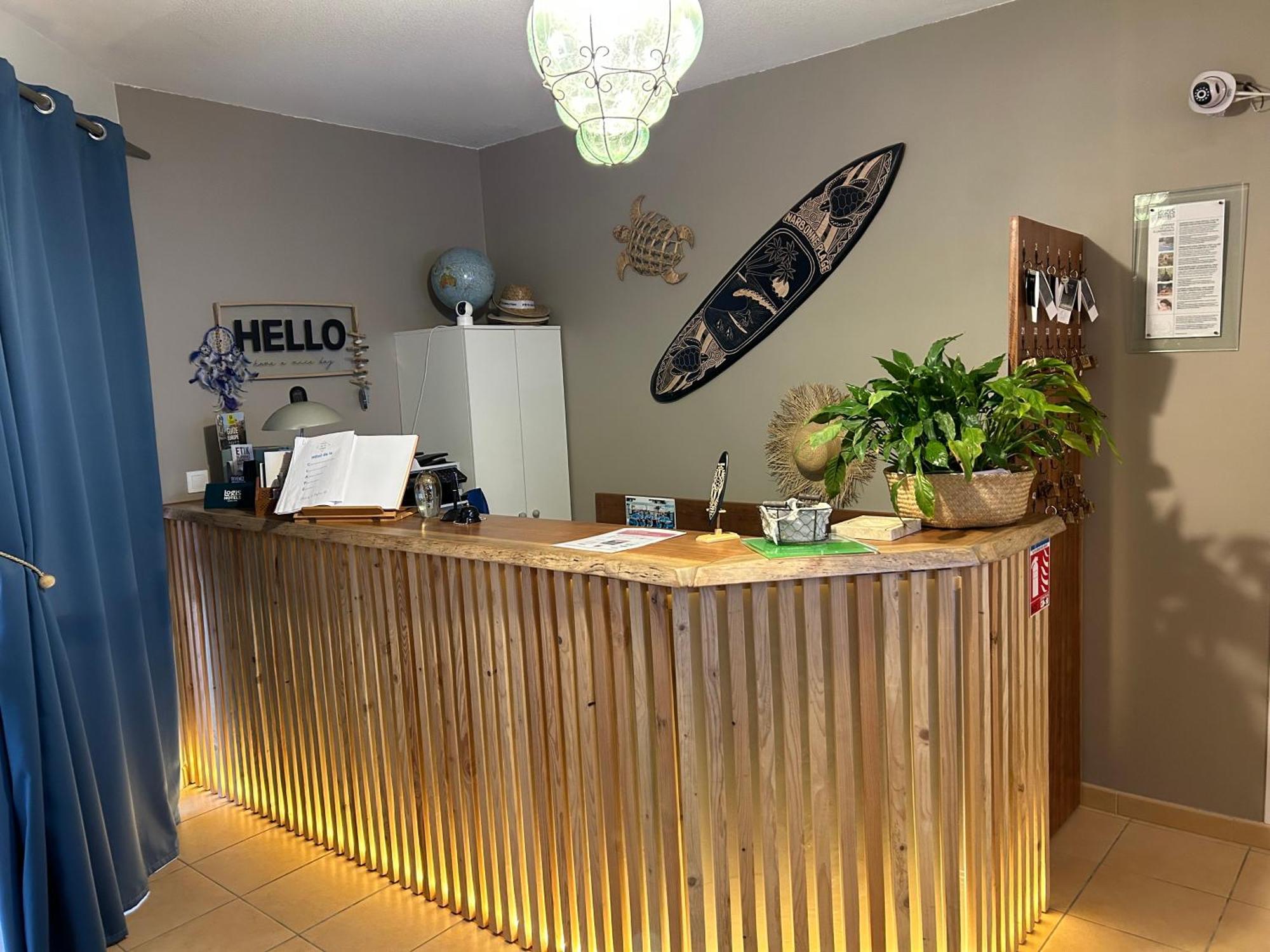 Logis Hotel De La Clape Narbonne-Plage Esterno foto